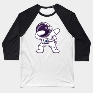 Cute Astronaut Dabbing Baseball T-Shirt